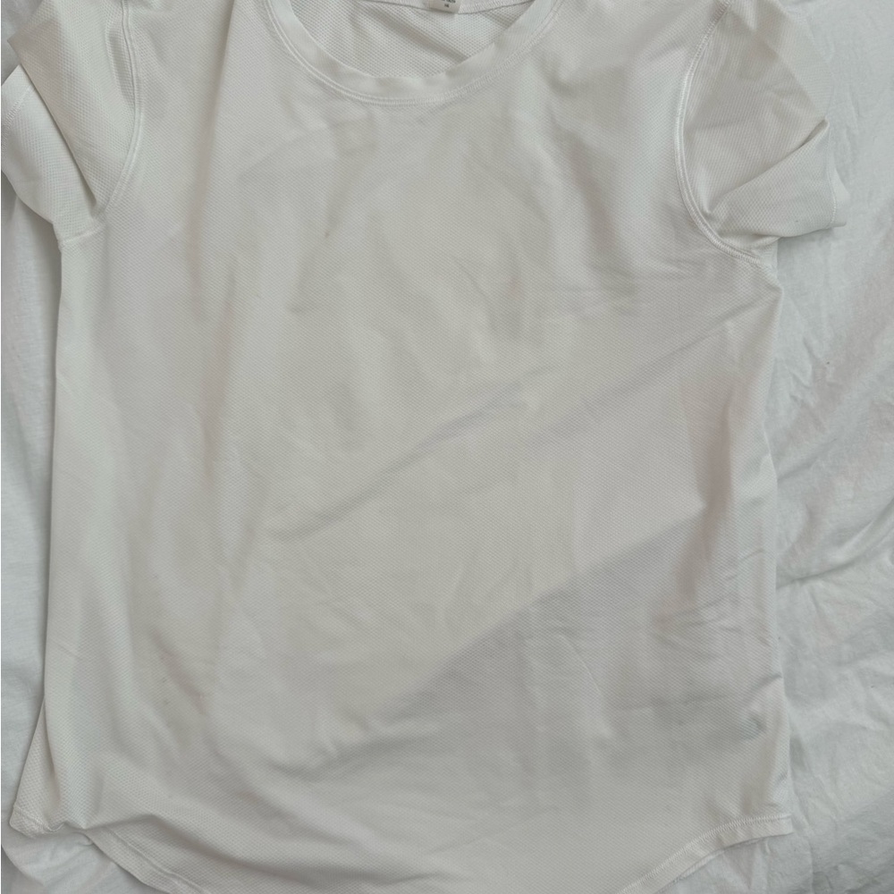 lululemon athletica White Short Sleeve Tee